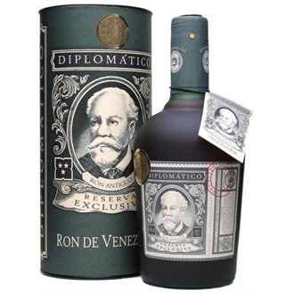 DIPLOMATICO RESERVA EXCLUSIVA 12Y 40% 0,7L (tuba)