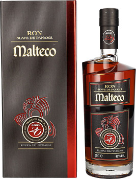 MALTECO 20Y 40% 0,7l (karton)