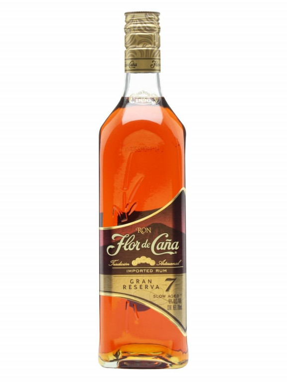Flor de Cana 40% 7y 1 l (holá láhev)