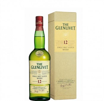 GLENLIVET 12Y DOUBLE 40% 0,7l (karton)