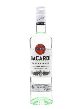 BACARDI CARTA BLANCA 37,5%1l(hola lahev)