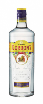 GORDONS DRY GIN 37,5% 1l (holá láhev)