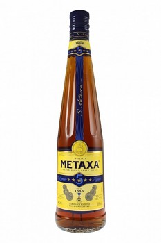 METAXA  5* 38% 0,7l (holá láhev)