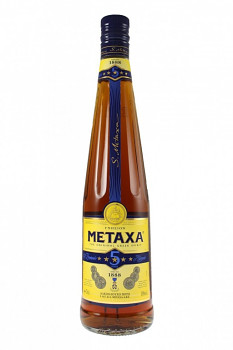 METAXA  5* 38% 0,7l (hola lahev)