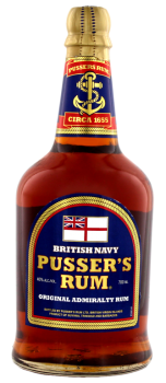 PUSSERS BLUE LABEL 40% 0,7l (hola lahev)