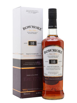 BOWMORE 18Y 43% 0,7l (karton)