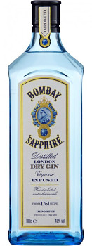 BOMBAY SAPPHIRE 40% 1l (hola lahev)