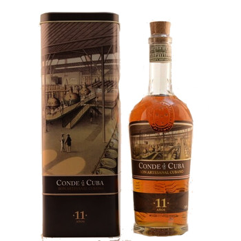 CONDE DE CUBA 11Y 38% 0,7l (plech)
