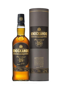 KNOCKANDO 18Y SLOW MATURED 43%0,7l(tuba)