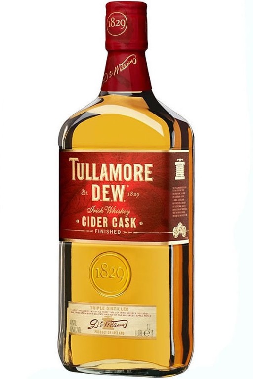 TULLAMORE DEW CIDER CASK 40% 0,5l (holá láhev)