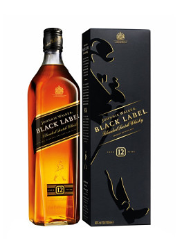 JOHNNIE WALKER BLACK 12Y 40% 1l (karton)