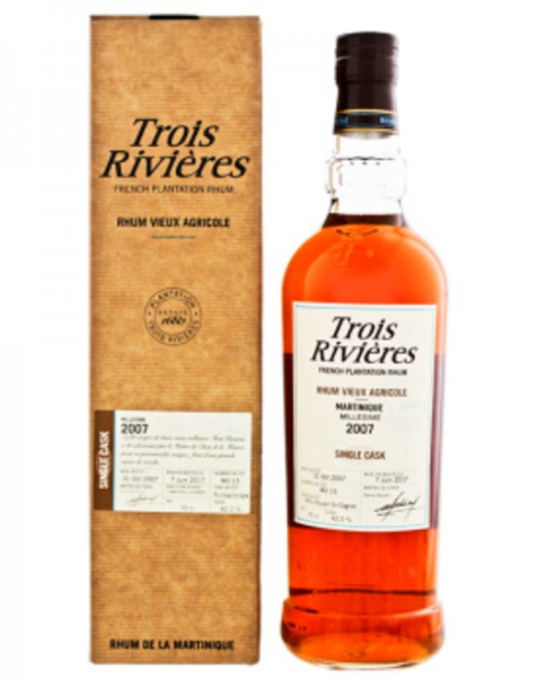 TROIS RIVIERES 2007 42% 0,7l R.E(karton)