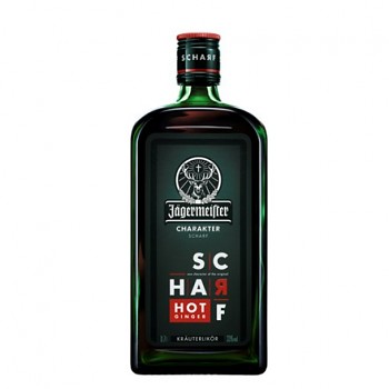 JAGERMEISTER SCHARF HOT GINGER 33% 0,7l