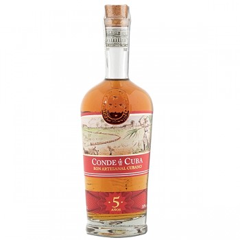 CONDE DE CUBA  5Y 38% 0,7l (holá láhev)