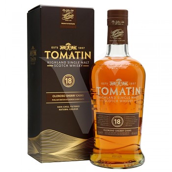 TOMATIN 18Y 46% 0,7l (karton)