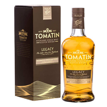 TOMATIN LEGACY 43% 0,7l (karton)