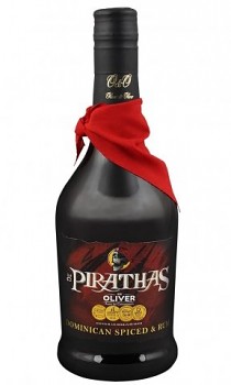 DE PIRATHAS DOMINICAN SPICED 35%0,7lhola