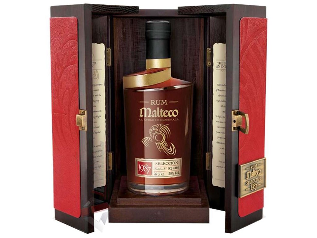 Malteco 1987 0,7l 40% / Rok lahvování 2015