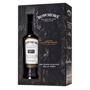 BOWMORE No.1 2 x SKLO 40% 0,7l (karton)