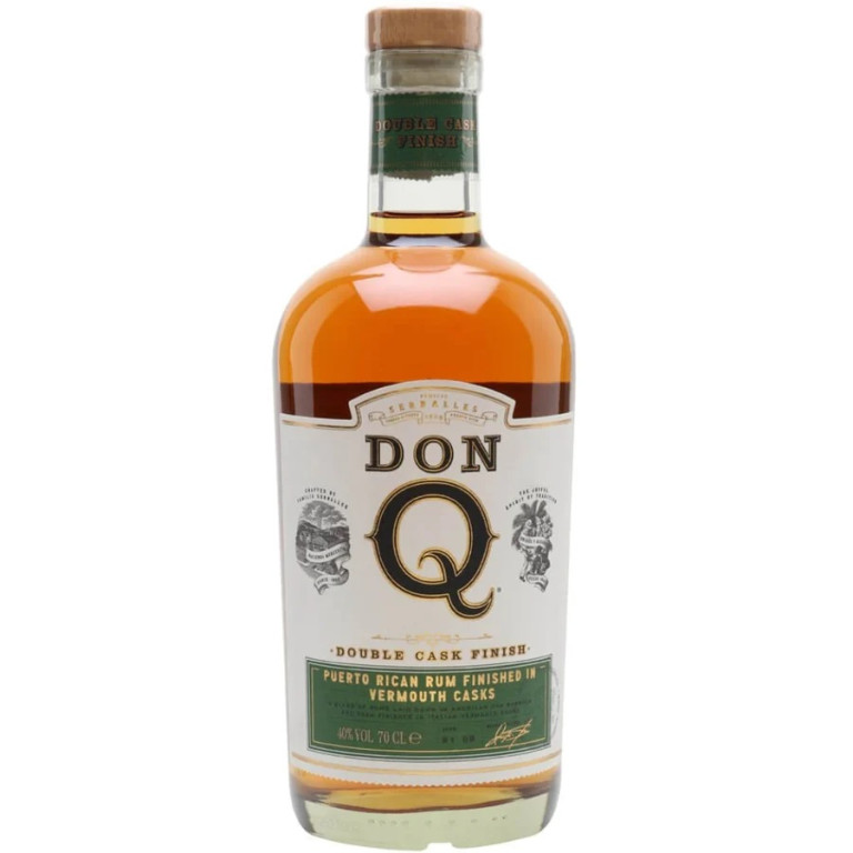 Don Q Double Aged Vermouth Cask Finish 40% 0,7 l (holá láhev)