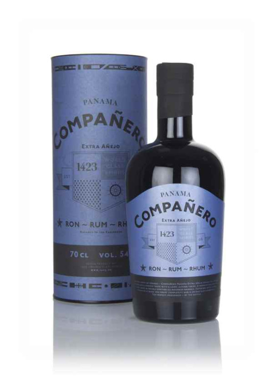 1423 Aps Ron Compaňero Extra Aňejo Gift Box 54% 0,7 l