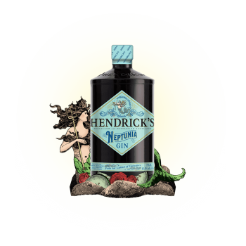 HENDRICK'S GIN NEPTUNIA 43,4% 0,7l(hola)