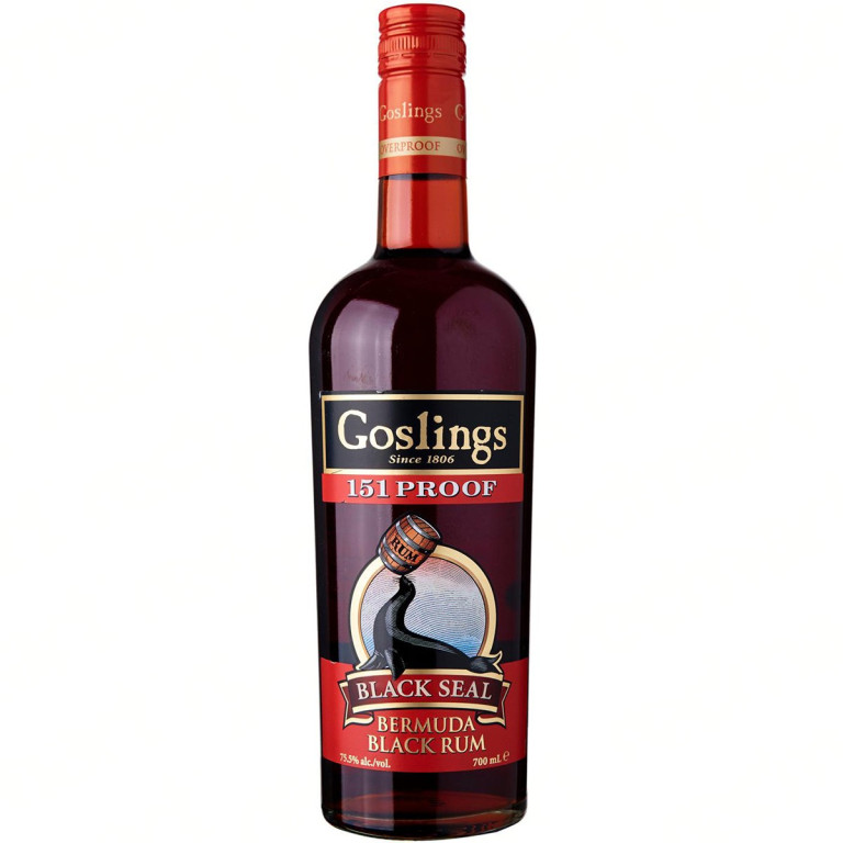 Gosling 151 Proof 75,5% 0,7l (holá láhev)