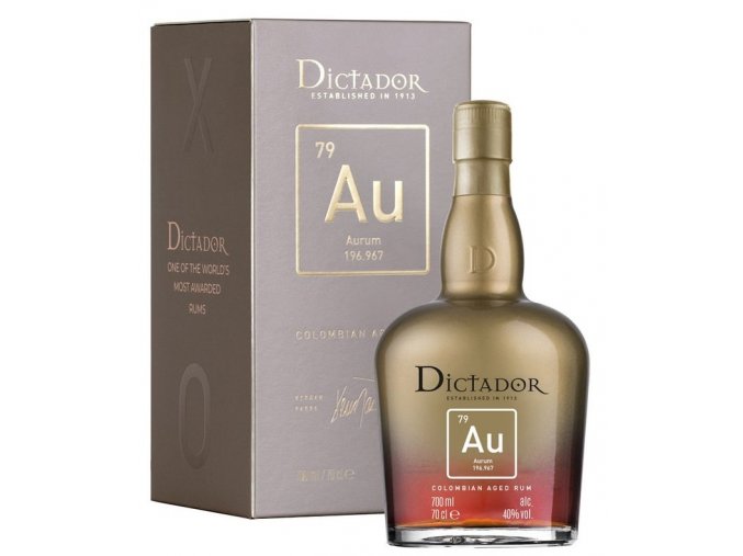 Destileria Colombiana Dictador Aurum, 40%, 0,7l