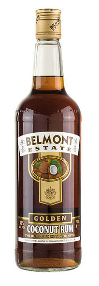 BELMONT ESTATE GOLD COCONUT 40% 1l (holá láhev)