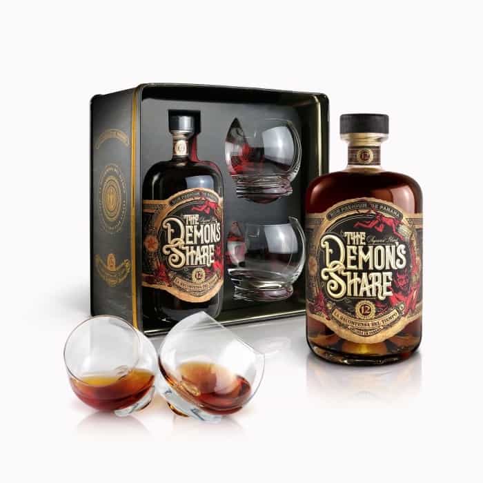 Demon's Share 12 Y.O. Gift Box 41,0% 0,7 l