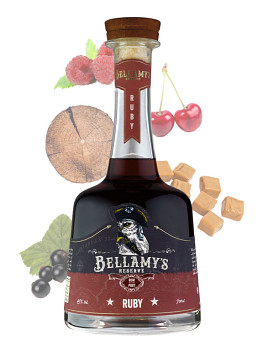 BELLAMYS RUBY PANAMA 8Y 45% 0,7l (hola)