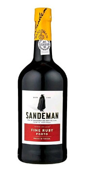 SANDEMAN  RUBY 19,5% 0,75l (holá láhev)