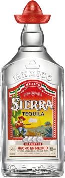 SIERRA TEQUILA SILVER 38%1l(hola lahev)