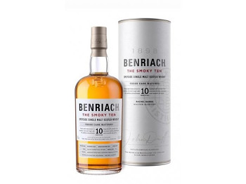 BENRIACH 10Y SMOKY TEN 46% 0,7l (tuba)