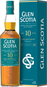 GLEN SCOTIA 10Y 40% 0,7l (tuba)