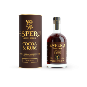 ESPERO COCOA & RUM 40% 0,7l  (tuba)