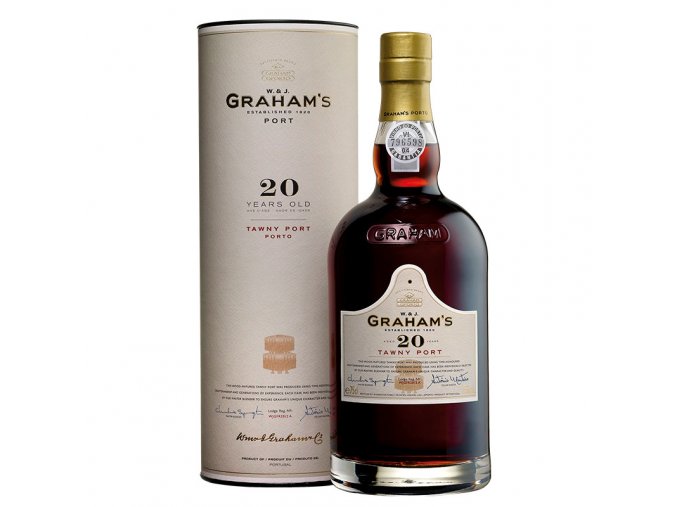 Graham's 20 leté Tawny Port 20% 0,75l (dárkové balení kazeta)