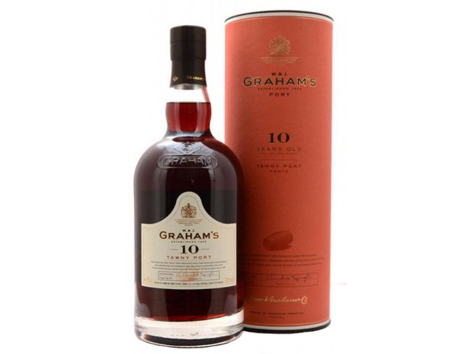 Graham's 10 leté Tawny Port 20% 0,75l (dárkové balení kazeta)