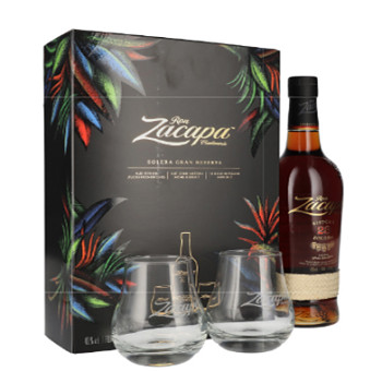 ZACAPA  CENTENARIO 23Y +SKLO 40%0,7l(kar