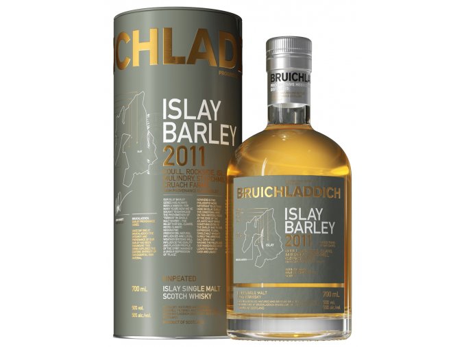 BRUICHLADDICH BERE BARLEY 2011 50% 0,7l (tuba)