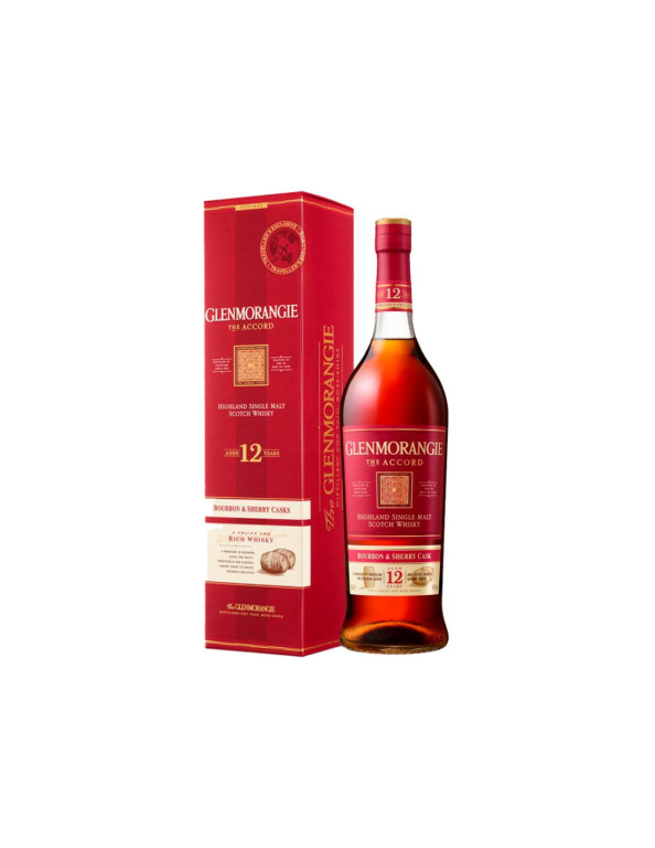 GLENMORANGIE 12Y ACCORD 43% 1l (katon)