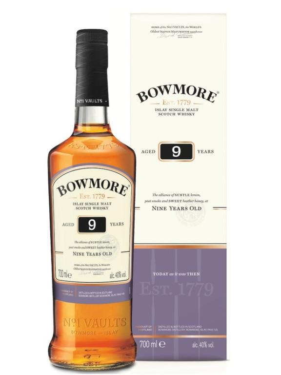 BOWMORE 9Y 40% 0,7l (karton)