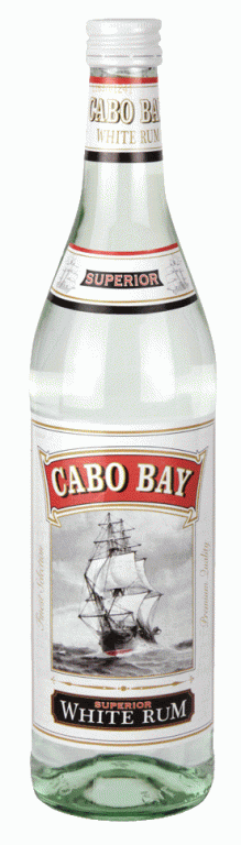 CABO BAY WHITE RHUM 37,5% 0,7l (holá)