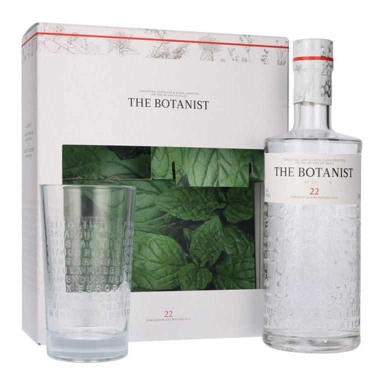 BOTANIST ISLAY DRY GIN + SKLO 46% 0,7l (dárkové balení se skleničkou)