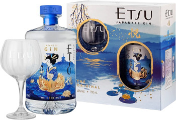 ETSU JAPANESE GIN + 2xSKLO  43% 0,7l