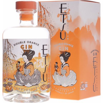 ETSU DOUBLE ORANGE GIN  43% 0,7l(karton)