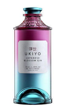 UKIYO BLOSSOM GIN 40% 0,7l (holá)