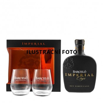 BARCELO IMPERIAL ONYX + sklo 38% 0,7l