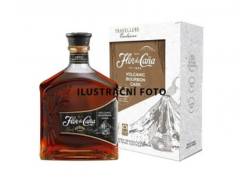 FLOR DE CANA VOLTANIC BOURBON 40%1l(hola FLOR DE CANA VOLTANIC BOURBON 40%1l(hola