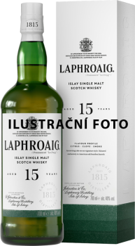 LAPHROAIG 15Y 46% 0,7l (karton) LAPHROAIG 15Y 46% 0,7l (karton)